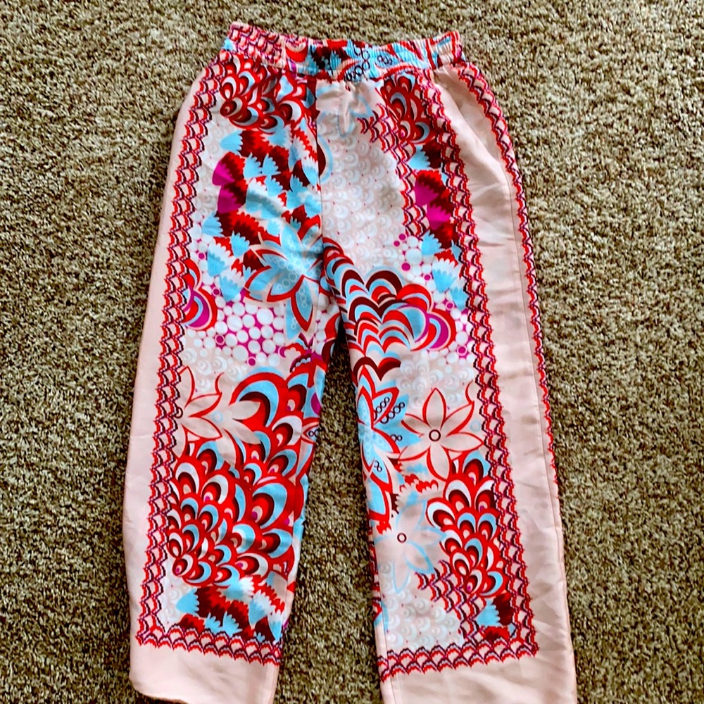Zara print pants